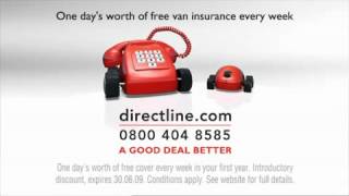 Direct Line Van Insurance New TV Ad with Tommy Walsh May 09 short version [upl. by Vikki750]