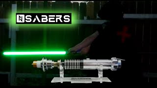 NSabers Luke Lightsaber Review [upl. by Nevet58]