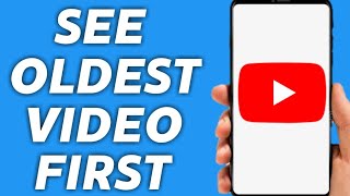 How to see any youtube channel oldest video first [upl. by Ced]