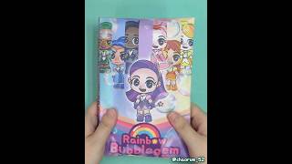 Rainbow Bubblegem X avatar world paperdoll blindbag rainbowbubblegem avatarworld 종이인형 [upl. by Eidroj611]