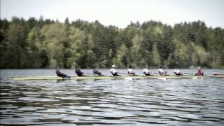 Watch Canadas mens eight crew give their everything [upl. by Yerag]