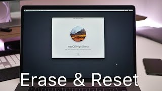 How To Erase and Reset a Mac back to factory default [upl. by Harmaning]