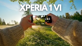 Xperia 1 VI  POV Beautiful Summer Morning in Sweden [upl. by Eylloh]