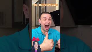 ADA PESULAP DI KELUARGA yaitu SI PAPA ⁉️🤩 BorisKateFamily shorts funny dubbing [upl. by Sesiom]