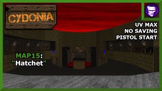 Final Doom Plutonia Cydonia UV Max Map15 quotHatchetquot 339 [upl. by Nalym]