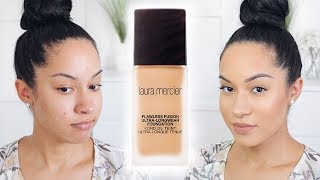 ULTRA LONGWEAR Foundation  Laura Mercier Flawless Fusion Review  Demo [upl. by Nicholson186]