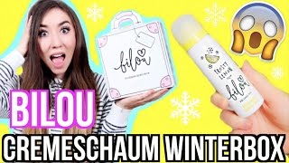 BILOU Cremeschaum BOX KOFFER Frosty Lemon Bodylotions  UNBOXING  auspacken  LIVE TEST [upl. by Earl360]