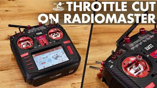 How to Add a Throttle Cut on a RadioMaster [upl. by Hun739]