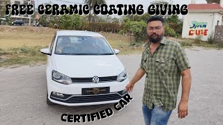 Volkswagen Ameo automatic 2019 model  free ceramic coating giving certified car [upl. by Canty]