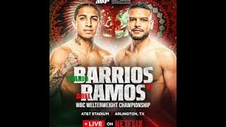 Mario Barrios vs Abel Ramosdoordie match [upl. by Letney]