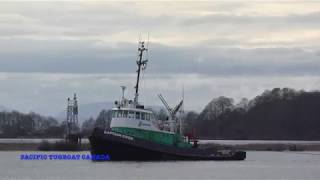 PACIFIC tugboat LAFARGE TUGS 2018 [upl. by Neeluj]