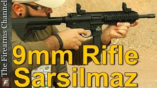 Sarsilmaz 9mm Rifle Overview at Shot Show [upl. by Snodgrass]