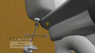 INFOGRAPHICS  How to install a Kohler Cimarron Toilet  3D Animation [upl. by Aisila]