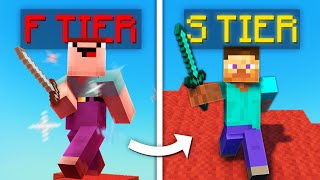 I Fought Every Minecraft Bedwars Tier [upl. by Royden425]