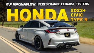 NEW  2023 Honda Civic Type R xMOD Series Performance Exhaust System  MagnaFlow Part 19611 [upl. by Soloman]