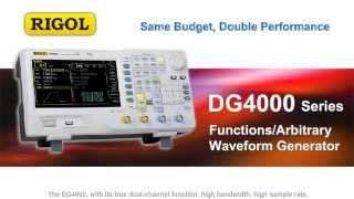 RIGOLs DG4000 series Arbitrary Waveform Generator [upl. by Aynatan103]