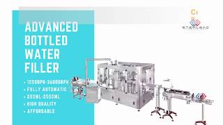 Bottled water filling machineavailable for water juice Nongas drink 2018 High Quality [upl. by Timms]