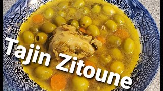 Algerian Chicken with olives Tajine Zitoune English Version [upl. by Yadseut990]