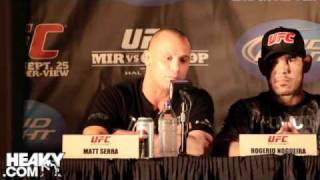 UFC 119 Press Conference Highlights [upl. by Elamaj35]