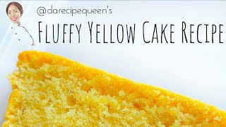 Yellow Cake Recipe [upl. by Eldon752]