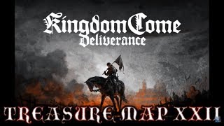 Kingdom Come Deliverance  Treasure Map XXII 22 Treasure Location [upl. by Oskar335]