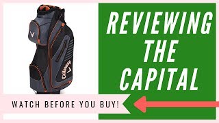 Callaway Capital Stand Bag Review  An HONEST Opinion [upl. by Alyt]