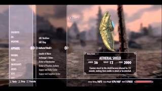 Dawnguard Rare Aetherial Items [upl. by Ativak467]