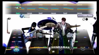 Portions For Foxes  Rilo Kiley Expert All Instruments Mode Rock Band 3 [upl. by Lyrahs]