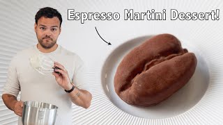 Making a Espresso Martini dessert Cocktail desserts  7 delicious recipes [upl. by Koral]