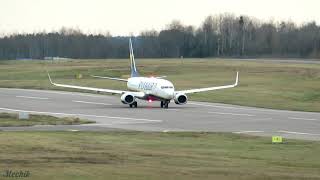 20112021 Sandefjord Torp Airport TRF  Take off Ryanair [upl. by Ytsenoh]