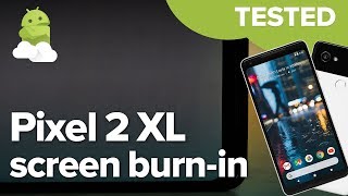 Google Pixel 2 XL Screen burnin impressions  test [upl. by Nylrehc]