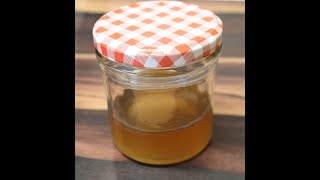 Zwiebel  Honig  Saft schneller Hustensaft  einfach amp lecker [upl. by Lokin369]