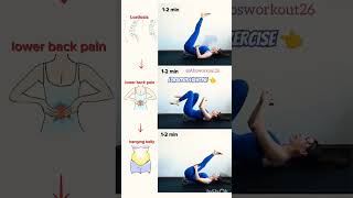 Loss of lordosis  Exercise for back pain lordosis shorts ytshort weightloss absworkout26 [upl. by Martinez320]