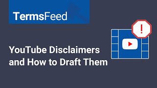 YouTube Disclaimers and How to Draft Them [upl. by Cleaves]