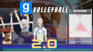 Hoshiumi Korai Showcase Garrys Mod Volleyball [upl. by Noired537]