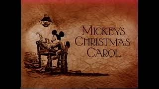 Opening To Mickeys Christmas Carol 1990 VHS Version 2 60fps [upl. by Meehaf864]