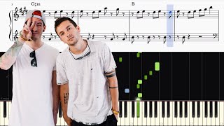 twenty one pilots Clear  Piano Tutorial [upl. by Schroder]