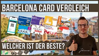 Barcelona Card Vergleich Welcher Barcelona Pass ist der beste 💸 Über 200 Euro sparen so geht’s [upl. by Hardie554]