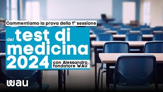 Test Medicina 2024 analisi e commento 28 maggio [upl. by Enilauqcaj410]