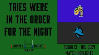 NRL Round 13 Thursday Night Footy Parramatta Eels vs Cronulla Sutherland Sharks MATCH HIGHLIGHTS [upl. by Derk991]