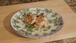 How to Sear Chicken on the Stovetop amp Then the Oven  Chicken Recipes [upl. by Artenak227]