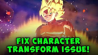 Fix Character Cant Transform  Not Switching Issues in Dragon Ball Sparking ZERO [upl. by Ttelrats]