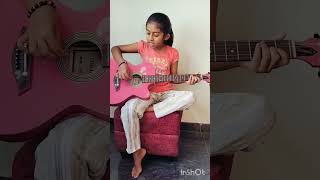 Aadhya performing in Guitar 500 miles song  The Beatels Band [upl. by North]