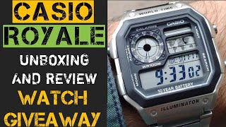 Casio Royale  Worlds Most Value For Money Watch  AE1200WHD  5000 Subscribers Giveaway 🔥 [upl. by Barcroft]