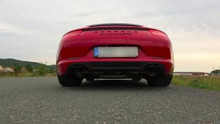 Porsche 991 GTS Stock Sport Exhaust 4K [upl. by Ettenawtna186]