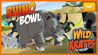 Wild Kratts Rhino Bowl Games for Kids Episode [upl. by Kopp]