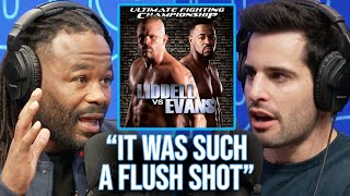 Rashad Evans On Chuck Liddell KO [upl. by Terrell]