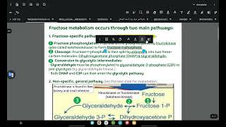 Fructose and galactose metabolism [upl. by Anelrahs]