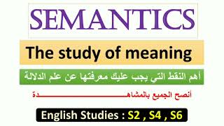 Linguistics Branches ¦ SEMANTICS  Conceptual amp associative Meaning Lexical Relations a Quiz [upl. by Eceertal889]