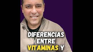 DIFERENCIAS ENTRE VITAMINAS Y MINERALES ¿LAS CONOCEN [upl. by Racklin]